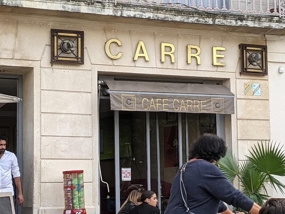 Photo du bar Café Carré
