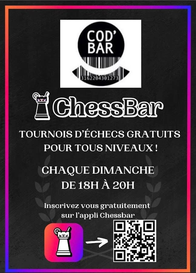 Photo du bar Cod'Bar