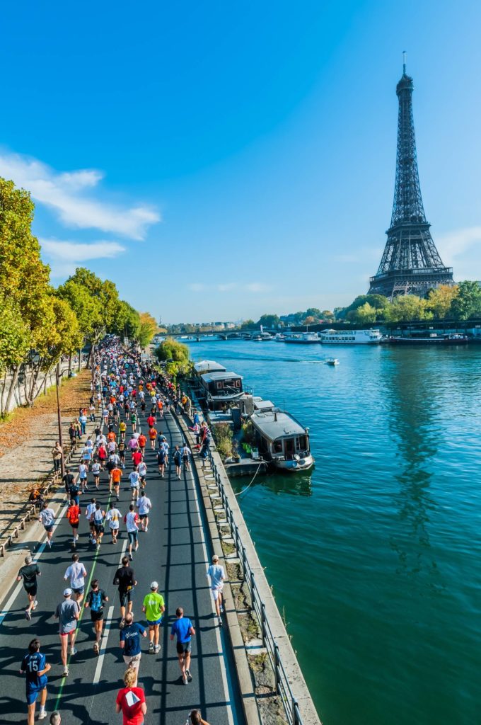 marathon de Paris running